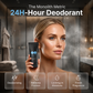 Schnelltrocknende Deodorant-Creme in Kugelform