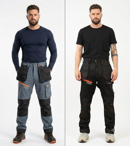 🔥 50 % RABATT! Strapazierfähige Herrenhose im Cargo-Stil