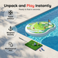 Aufblasbares Golf-Wasserspielzeug