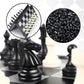 ❄️Sommerfrische 50 % Rabatt!♟️Magnetisches Premium-Schachset mit 32 gewichteten Figuren – klassisches Schachbrett für zu Hause, unterwegs & als Geschenk