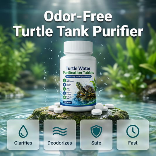 🥳Professionelle Wasseraufbereitungstabletten für Schildkrötenbecken