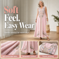🎐 Fließendes Maxikleid mit Boho-Print✨ Kombiniere es mit einem geflochtenen Sonnenhut mit breiter Krempe und flachen Strandsandalen für einen entspannten Boho-Look im Resort-Stil! ✨