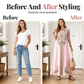 🎐 Fließendes Maxikleid mit Boho-Print✨ Kombiniere es mit einem geflochtenen Sonnenhut mit breiter Krempe und flachen Strandsandalen für einen entspannten Boho-Look im Resort-Stil! ✨