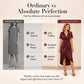 👗Asymmetrisches Wickelkleid für Damen mit kurzen Ärmeln und V-Ausschnitt