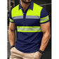 📢📢50% RABATT!! ⏰Herren Kurzarm-Shirt mit hoher Sichtbarkeit und Reflexstreifen