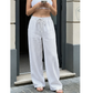 👖 Lässige Damenhose mit geradem Bein