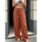 👖 Lässige Damenhose mit geradem Bein