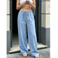 👖 Lässige Damenhose mit geradem Bein