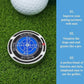 📢📢1 kaufen 1 gratis ! 50 % Rabatt!! ⏰ Präzisions-Golfgrün-Nivelliergerät & Ballmarker⛳