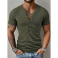 👕 50% RABATT! ✨ Herren Frühlings-T-Shirt mit Struktur & zweifarbigen Streifen – Tiefer V-Ausschnitt, moderner Schnitt & atmungsaktiv – Perfekt für Training, Sport & Freizeit 💪
