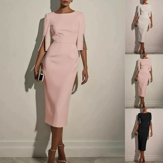 ⏳ Letzter Tag: 50 % Rabatt🔥👗Damen-Kleid in schmaler Passform