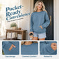 Damen Lässiges Oversized Rundhals-Sweatshirt