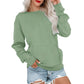 Damen Lässiges Oversized Rundhals-Sweatshirt