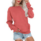 Damen Lässiges Oversized Rundhals-Sweatshirt