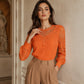 ⌛Zeitlich begrenztes Angebot – Elegantes Patchwork-Oberteil aus Spitze für Damen