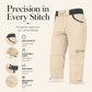 Capri-Cargo-Hose mit hoher Taille für Damen