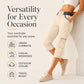 Capri-Cargo-Hose mit hoher Taille für Damen