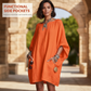 Oversize-Kleid mit Fledermausärmeln für Damen