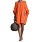Oversize-Kleid mit Fledermausärmeln für Damen