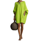 Oversize-Kleid mit Fledermausärmeln für Damen