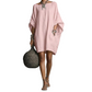 Oversize-Kleid mit Fledermausärmeln für Damen