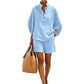 Minimalistisches Freizeit-Set aus Oberteil und Shorts für Damen