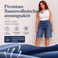 👖Klassische, kurz geschnittene Jeans mit geradem Bein für Damen