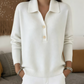 Elegante Strickpullover mit Reverskragen für Damen