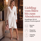 Wickel-Midikleid für Damen mit V-Ausschnitt, langen Ärmeln und geraffter Taille