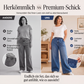 Legere gerade geschnittene 7/8-Jeans für Damen