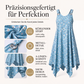 Damen-Trägerkleid mit Gänseblümchen-Print für den Sommer