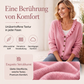 Damen-Strickjacke mit Rüschenkragen