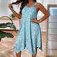 Damen-Trägerkleid mit Gänseblümchen-Print für den Sommer