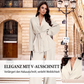 Elegantes 2-teiliges Set für Damen: V-Ausschnitt-Oberteil & Weite Hosen