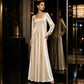 Elegantes Damen-Maxikleid mit langen Ärmeln