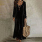 Elegantes Damen-Maxikleid mit langen Ärmeln