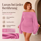 Damen Schulterfreies Bodycon-Kleid mit Fledermausärmeln