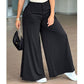 Bequeme, weit geschnittene Palazzo-Loungehose für Damen