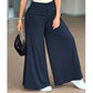 Bequeme, weit geschnittene Palazzo-Loungehose für Damen