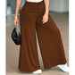 Bequeme, weit geschnittene Palazzo-Loungehose für Damen