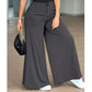 Bequeme, weit geschnittene Palazzo-Loungehose für Damen