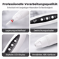 Tragbares 2-in-1 Elektro-Nagelfräser-Set mit UV-Gel-Lampe für Maniküre und Pediküre