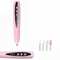 Tragbares 2-in-1 Elektro-Nagelfräser-Set mit UV-Gel-Lampe für Maniküre und Pediküre