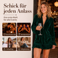 Velours-Minikleid für moderne Frauen