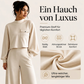 Damen-Lässiges Set aus kurzem Oberteil und weiten Hosen