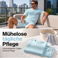 Zweiteiliges Set für Herren: Freizeit-T-Shirt und Shorts