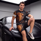 📢📢50%Rabatt!!!🎉✨Herren Freizeit-Set mit Tiermotiv: T-Shirt und Shorts