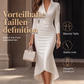 Elegantes Satin-Midikleid für Damen