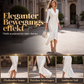 Elegantes Satin-Midikleid für Damen