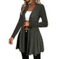Elegante offene Strickjacke für Damen